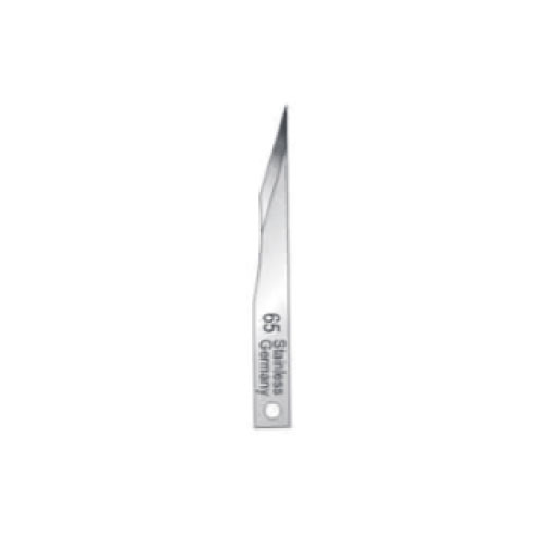 10 x Lames de scalpel mini stérile & inoxydable 65