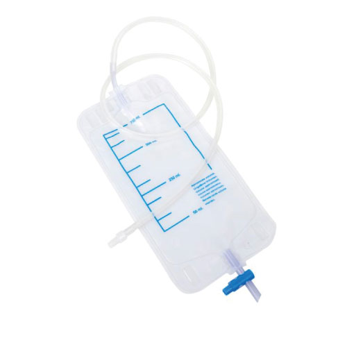10 x Sac à urine, 750 ml, luer lock