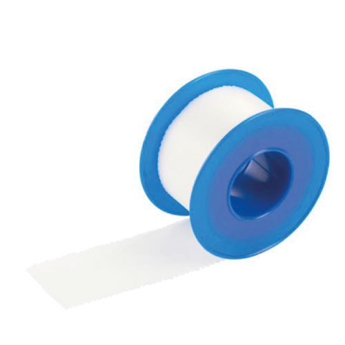 12 x Silk tape, 2,5 cm x 5 m, blanc