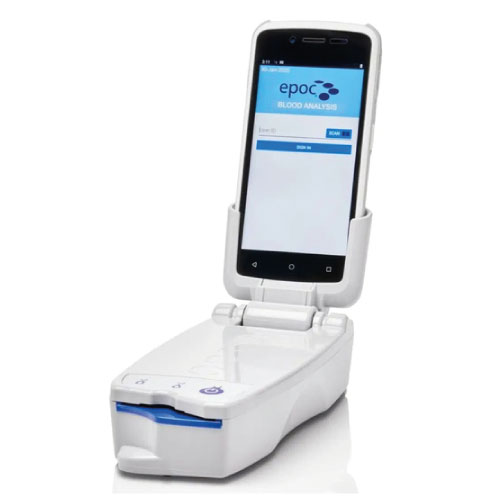 [WD1206] Analyseur vétérinaire portable de gaz du sang, d'électrolytes et de soins intensifs EPOC
