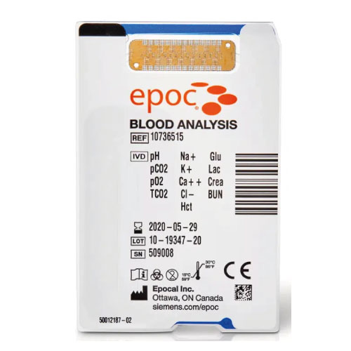 [WD1205] Carte de test vétérinaire EPOC