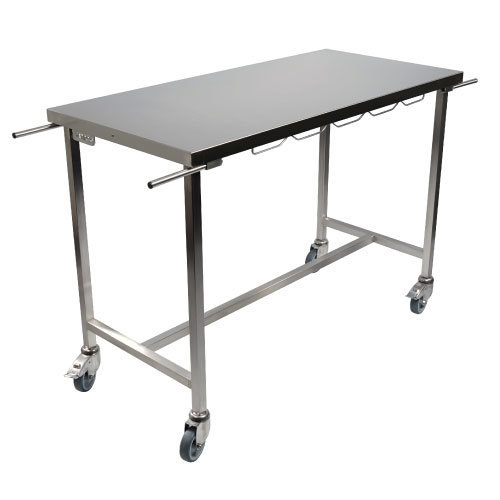 [TA100100] Table brancard plateau inox